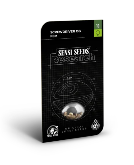 SENSI SEEDS RESEARCH - SCREWDRIVER OG FEM | 3 SEMI