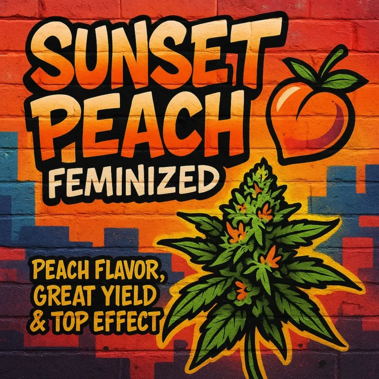Sunset Peach Feminized - Budream