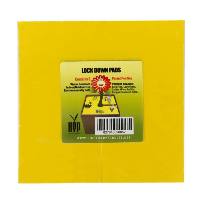 HYP - LOCK DOWN PAD TRAPPOLA ADESIVA PER VASI |  8pz - 15,2x15,2cm - immagine 1