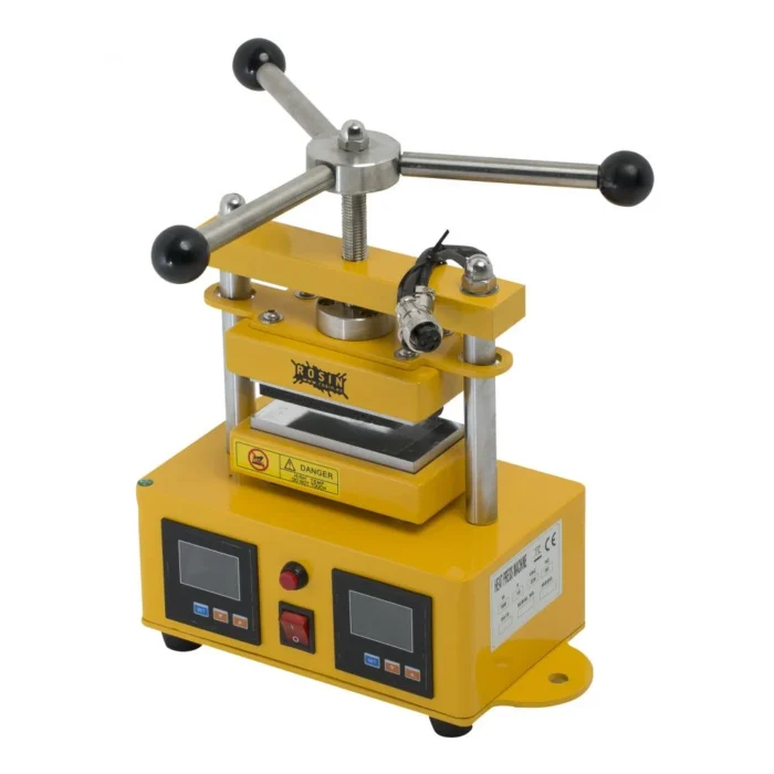QNUBU - PRESSA ROSIN MANUALE BOLT  | PLACCA 6x12cm PRESSIONE 1TON. - immagine 1