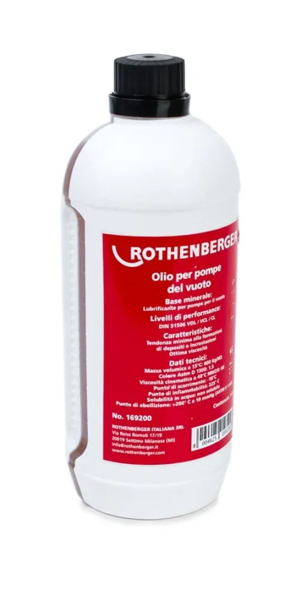 ROTHENBERGER - OLIO LUBRIFICANTE PER POMPA PER IL VUOTO