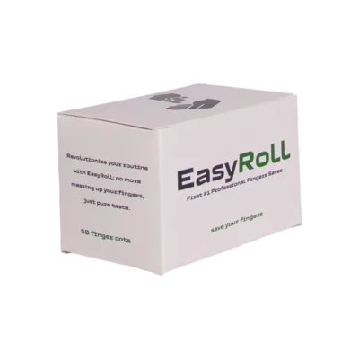 EASYROLL - THIMBLES NON-STICK FINGER GLOVES | 50 WHITE GLOVES - Image 2