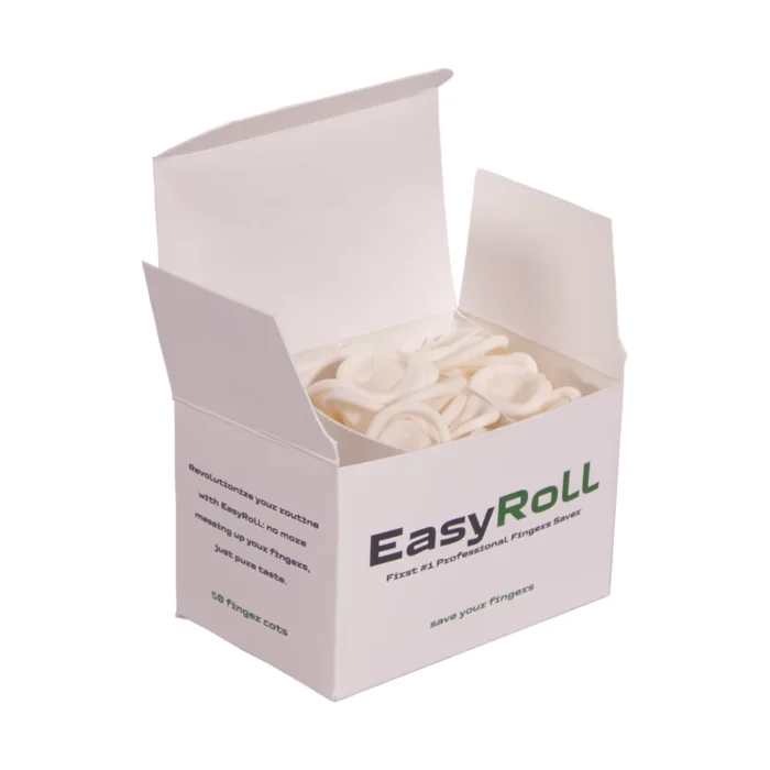 EASYROLL - ANTIHAFT-FINGERHANDSCHUHE | 50 WEISSE HANDSCHUHE – Bild 3