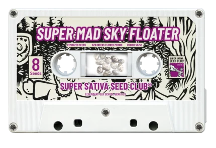 SUPER SATIVA SEED CLUB - SUPER MAD SKY FLOATER FEM | 3 SEMI