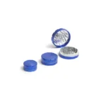 GRINDER DE LUXE ALUMINIUM 40MM 2-PART LIGHT BLUE