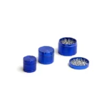 GRINDER DE LUXE ALUMINIUM 40MM 4 PARTS LIGHT BLUE