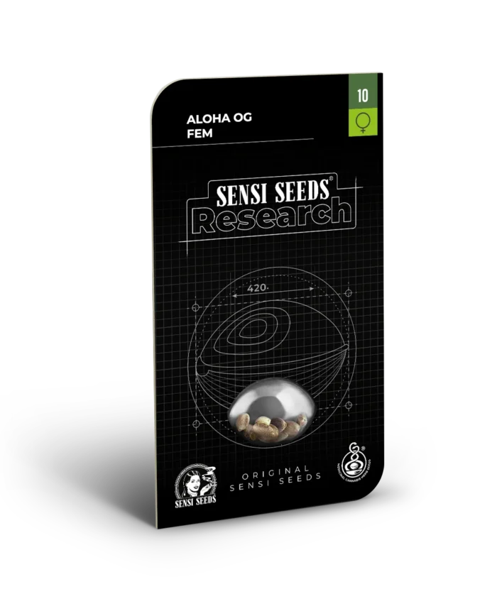SENSI SEEDS RESEARCH - ALOHA OG FEM | 3 SEMILLAS - Imagen 1