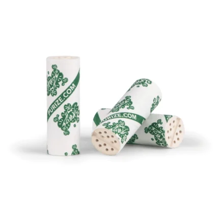 PURIZE - FILTRI AI CARBONI ATTIVI | BIG SIZE - WHITE 3 PZ |  RICAMBIO PIPE PURIZE