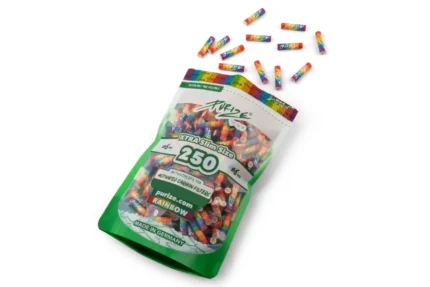 PURIZE - FILTRI AI CARBONI ATTIVI | XTRA SLIM - RAINBOW 250PZ | RICAMBIO PIPE PURIZE