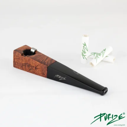 PURIZE - PIPA IN LEGNO CON FILTRO AI CARBONI ATTIVI