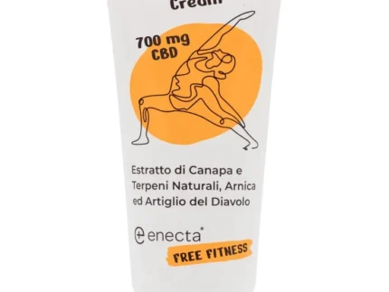 ENECTA - CREMA AFTER SPORT CON ARNICA E CANNABIDIOLO | 700mg CBD | 100ml