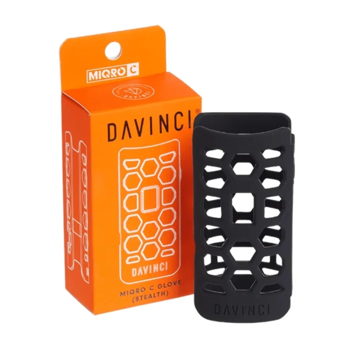 DAVINCI - GUANTO IN SILICONE PER MIQRO-C | NERO - immagine 1