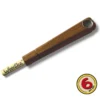 WEEDLEZ - PIPA DE MADERA CON FILTRO DE CARBÓN ACTIVADO