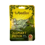WEEDLEZ - ACTIVE CARBON FILTERS | GREEN Ø 6mm - 50pcs.