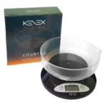 KENEX - BILANCIA DIGITALE COUNTER KTT3000 | MAX 3000 GRAMMI STEP 0,1G