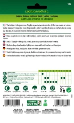 LATTUGA REGINA DI MAGGIO ORTO BIOLOGICO DOTTO SEMENTI - immagine 2