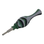 QNUBU - RECOLECTOR DE NECTAR DE SILICONA 'COLORADO' CON PUNTA DE TITANIO | 14 CM - Imagen 5