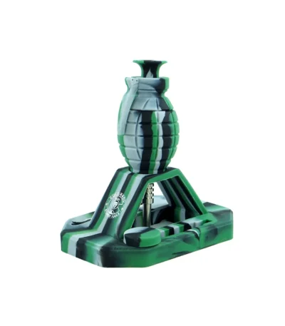 QNUBU - SILICONE NECTAR COLLECTOR "GRENADE" WITH TITANIUM TIP | 16 CM - Image 2