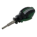 QNUBU - NECTAR COLLECTOR "GRENADE" IN SILICONE CON PUNTA IN TITANIO | 16 CM - immagine 5
