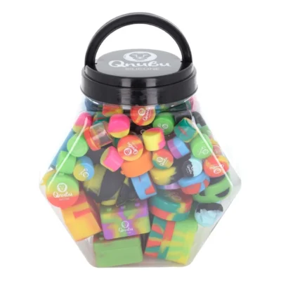 QNUBU - MIX SILICONE CONTAINERS WITH DISPLAY | SIZE XL 139pcs - Image 2