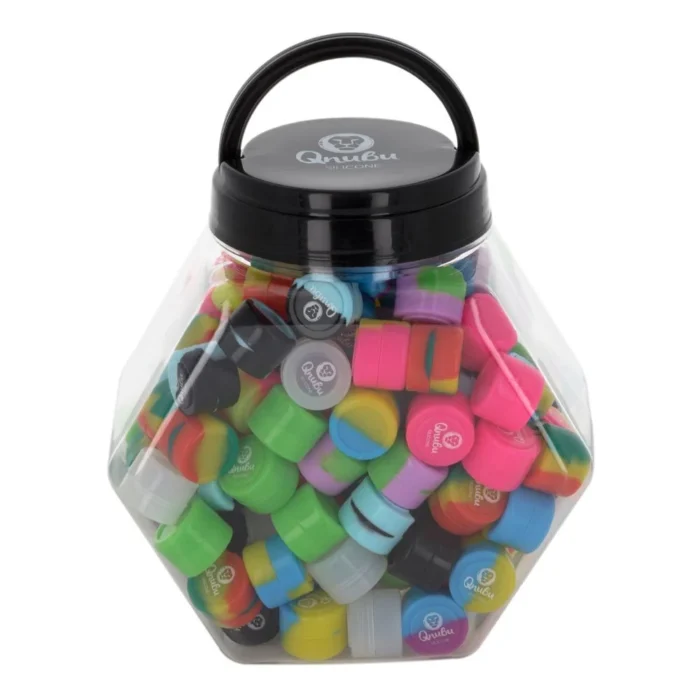 QNUBU - CONTENITORI IN SILICONE CON DISPLAY | ROTONDO 2ml 130pz - immagine 2