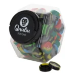QNUBU - SILICONE CONTAINERS WITH DISPLAY | ROUND 11ml 60pcs
