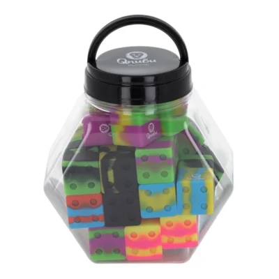 QNUBU - CONTENITORI IN SILICONE CON DISPLAY | CUBO 9ml 35pz - immagine 2