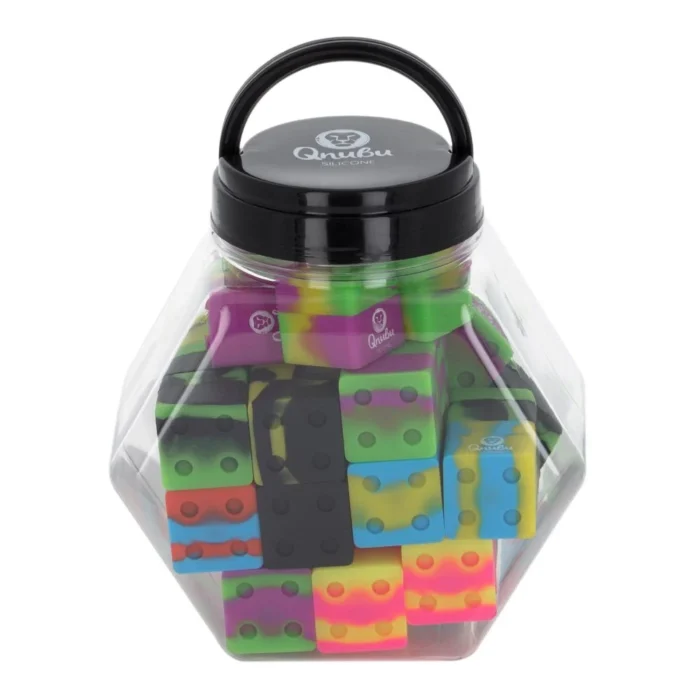QNUBU - CONTENITORI IN SILICONE CON DISPLAY | CUBO 9ml 35pz - immagine 2