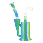 QNUBU - SILICONE BONG 2 IN 1 | 20cm