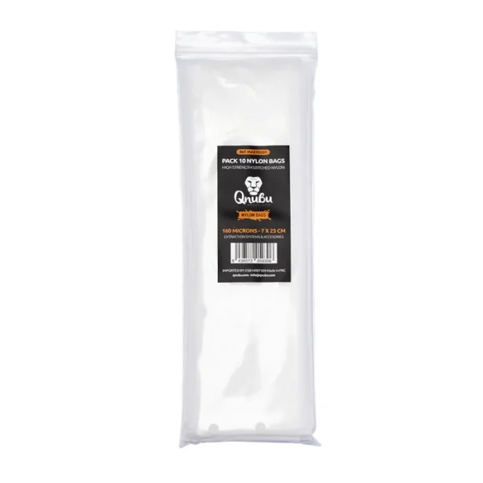 QNUBU - ROSIN PRESS BAG | 160 micron 7X23cm 10pcs. - Image 1