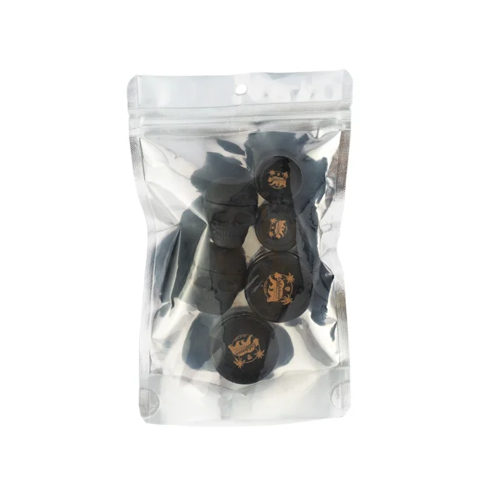 QNUBU - MIX RÉCIPIENTS EN SILICONE NOIR | 6 UNITÉS – Image 3