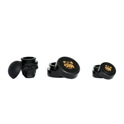 QNUBU - MIX CONTENITORI IN SILICONE NERI | 6 UNITA'