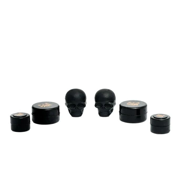 QNUBU - MIX RÉCIPIENTS EN SILICONE NOIR | 6 UNITÉS – Image 2