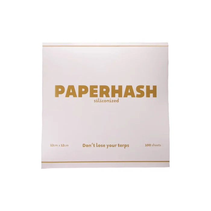 PAPERHASH - SILICONATED ANTI-ADHERENT SHEETS FOR EXTRACTS | SMALL 12x12cm - 100 SHEETS - Image 1