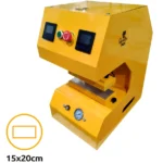 QNUBU - AUTOMATIC ROSIN PRESS LION | 20TON DOUBLE PLATE 7,6x25cm AND 15x20cm - Image 2