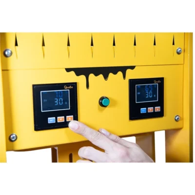 QNUBU - HYDRAULIC ROSIN PRESS PRO LION | 20TON DOUBLE PLATE 7,6x25cm AND 15x20cm - Image 2
