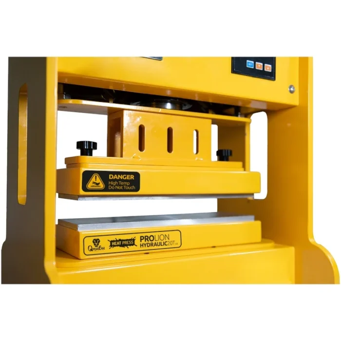 QNUBU - HYDRAULIC ROSIN PRESS PRO LION | 20TON DOUBLE PLATE 7,6x25cm AND 15x20cm - Image 4