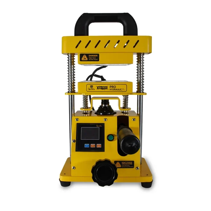QNUBU - PRESSE A ROSIN HYDRAULIQUE | PLATEAU 6x12cm PRESSION 2TON. – Image 2