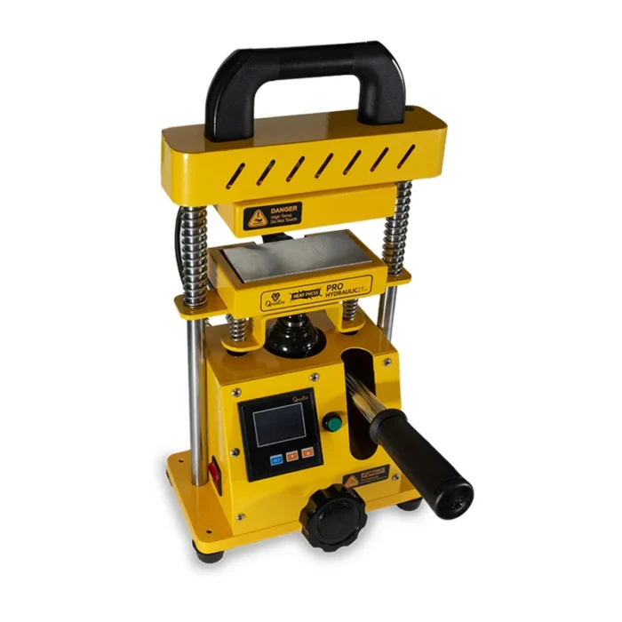 QNUBU - PRESSE A ROSIN HYDRAULIQUE | PLATEAU 6x12cm PRESSION 2TON. – Image 1