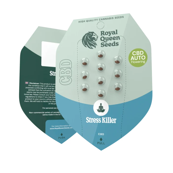ROYAL QUEEN SEEDS - STRESS KILLER CBD AUTO FEM – Image 2