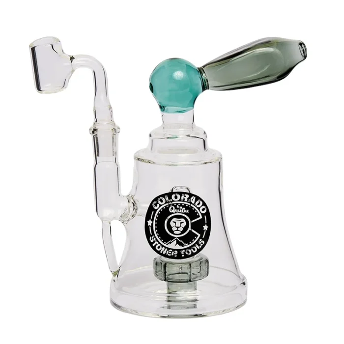 QNUBU - BONG IN VETRO "BOULDER" | 20,3cm - immagine 1
