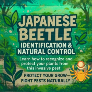 Japanese Beetle: Identification & Natural Control