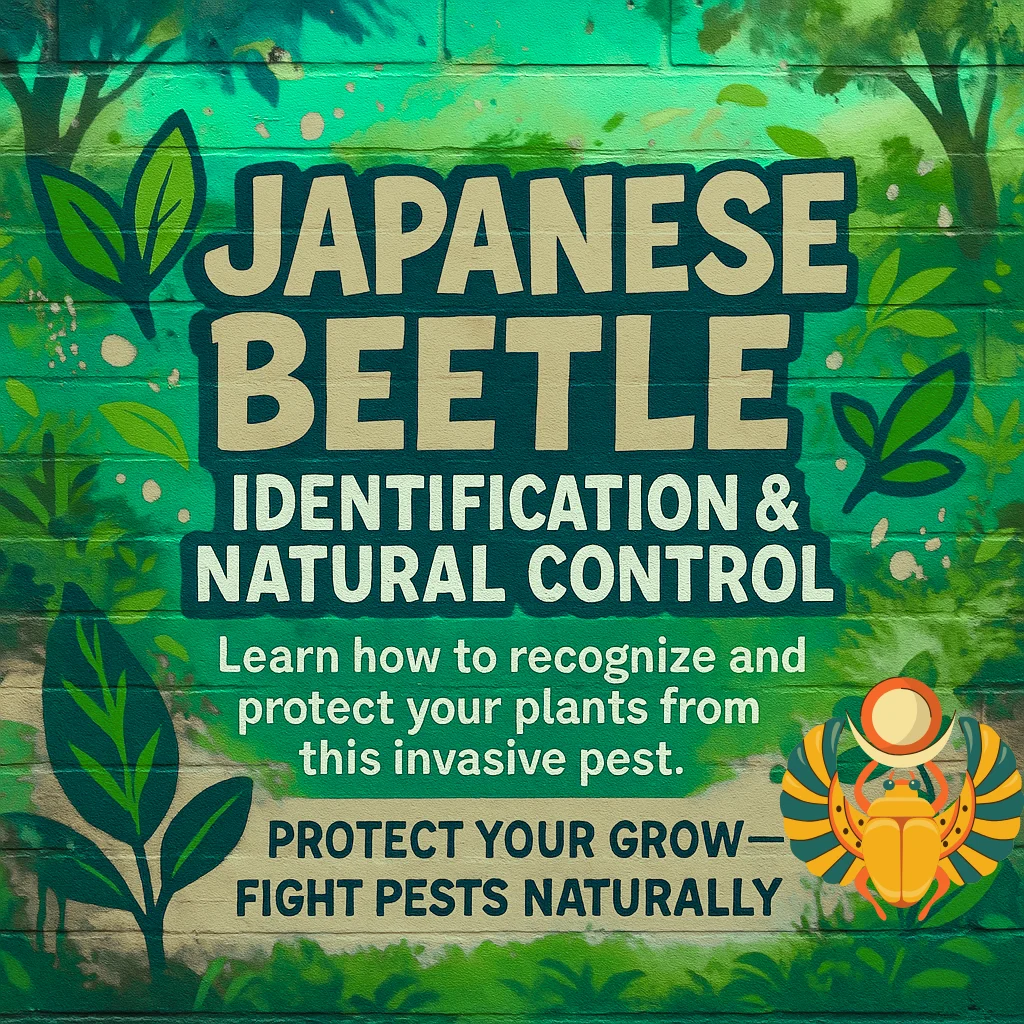 Japanese Beetle: Identification & Natural Control