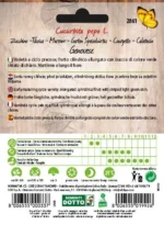 ZUCCHINO GENOVESE ORTO BIOLOGICO DOTTO SEMENTI - immagine 2