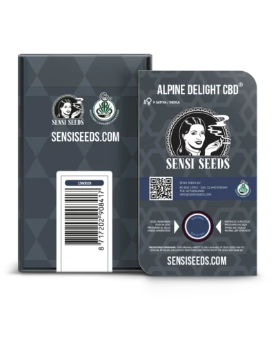 SENSI SEEDS BANK - ALPINE DELIGHT CBD AUTO FEM | 3 GRAINES – Image 3