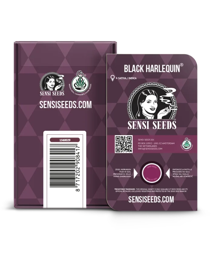 SENSI SEEDS BANK - BLACK HARLEQUIN FEM - Image 2