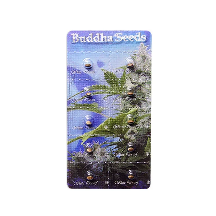 BUDDHA SEEDS - WHITE DWARF AUTO FEM | BLISTER 1x10 SEEDS – Image 1