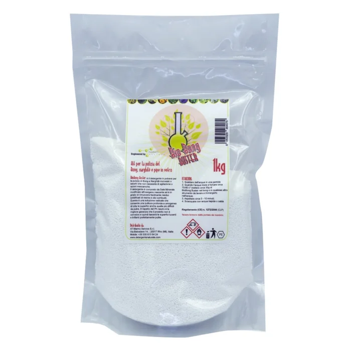 HEMP NANOTECH - BIOBONG BUSTER DETERGENTE PER BONG | 1kg - immagine 1