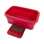 KENEX - OMEGA DIGITAL SCALE OMG-1000 | MAX 1000 GRAMS STEP 0,1G WITH FOLDABLE SILICONE TRAY