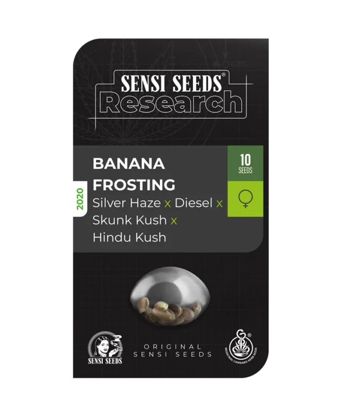 SENSI SEEDS RESEARCH - BANANA FROSTING FEM - Imagen 1